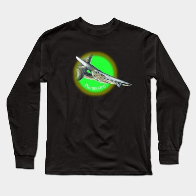 Pteranodon Icon Long Sleeve T-Shirt by davidroland